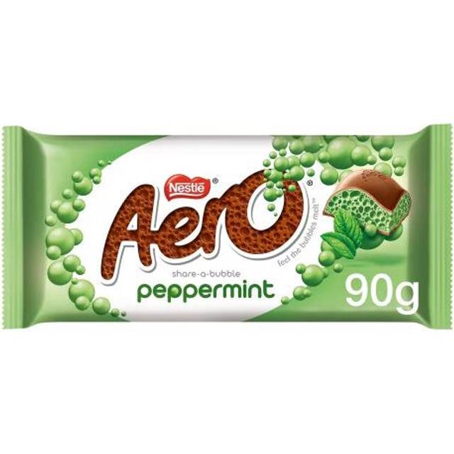 Aero Peppermint Mint Chocolate Sharing Bar 90g (pack of 5)