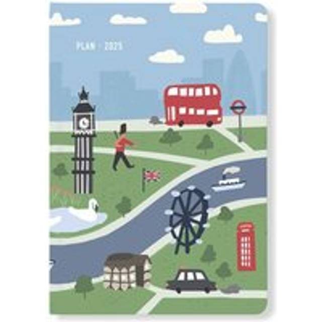 London A5 Diary 2025