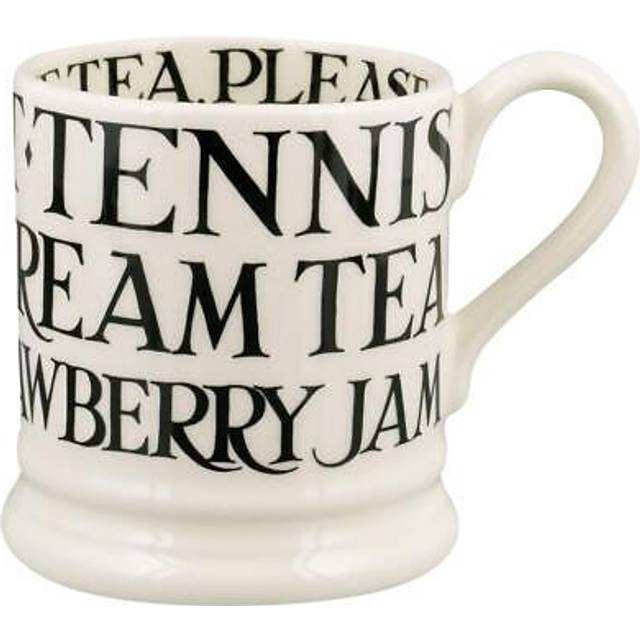 Emma Bridgewater Black Toast Cream Tea Half Pint Mug