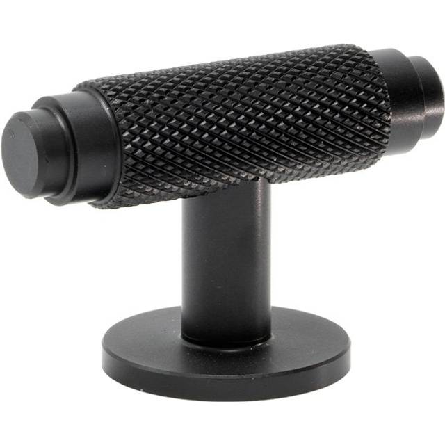 Beslag Design Knopp T riff (Kulör: Matt svart)