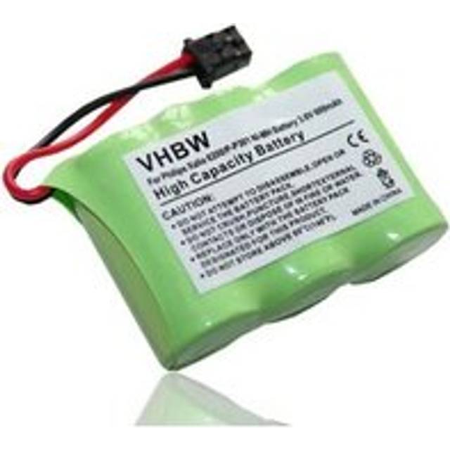 Vhbw - Battery Replacement for Panasonic HHR-P301 for Wireless Landline Phone (600mAh, 3.6 v, NiMH)