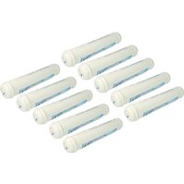 10x Fridge Water Filter compatible with lg Electronics GW-L207FLQV, GW-L207FNQV, GW-L207FPQA, GW-L207FPQV Refrigerator - Vhbw