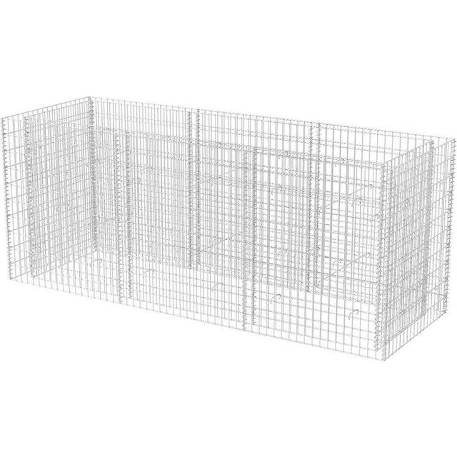 Gabion Metal Planter Box (100cm H x 90cm W x 90cm D)