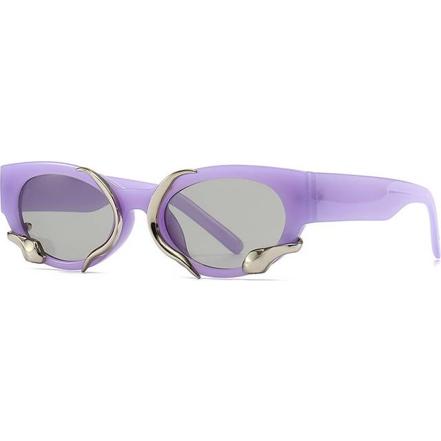 (Purple, Other) Luxury Cat Eye Sunglasses Women Brand Designer Small Frame Sun Glasses