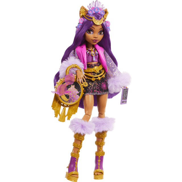 Monster High Monster Fest Clawdeen Wolf Fashion Doll And Accessories - One Colour