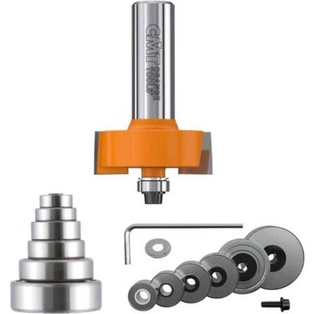 CMT 83550111 Variable Depth From 18Inch to 12Inch  12Inch Cutting Height  12Inch Shank Rabbeting Router Bit Set