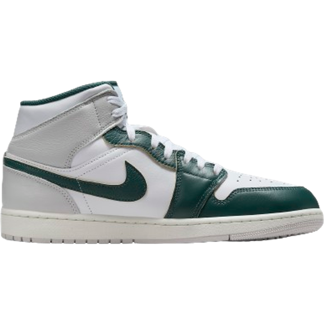 Sneakers Air Jordan 1 Mid SE White/ Oxidized Green-Sail-Neutral Grey UK 9 (9)