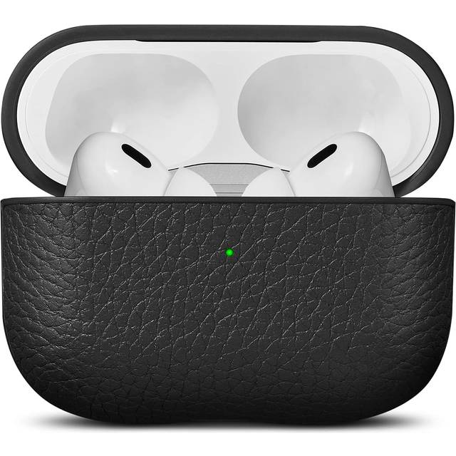 Woolnut AirPods Pro (2. gen.) Äkta Läderfodral - Grön