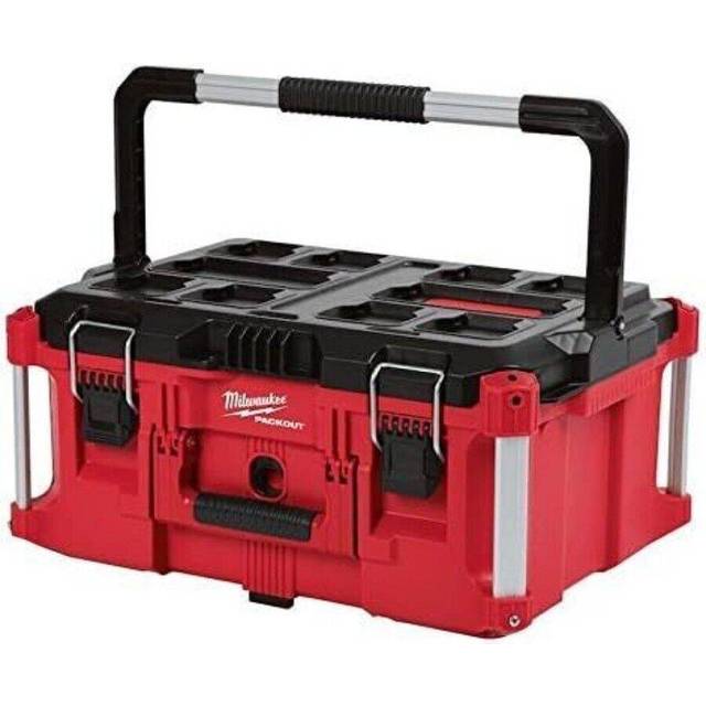 Milwaukee PACKOUT 22 Large Tool Box RedBlack Accessories
