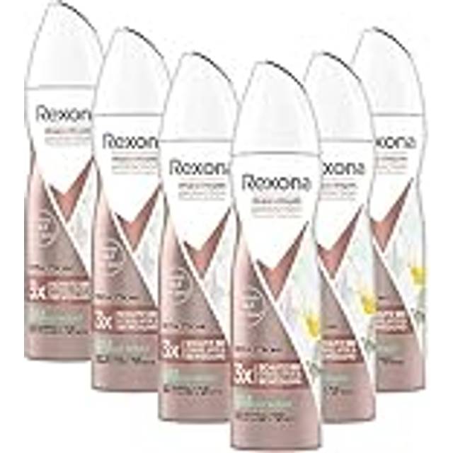 Rexona Maximum Protection Anti-Perspirant Spray Lime & Waterlily Scent med 48 timmars skydd mot stark svettning och kroppslukt 150 ml, 6 stycken
