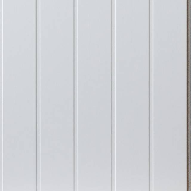 Väggpanel Huntonit Skygge Brilliant Vit 11X620X2390 Mm