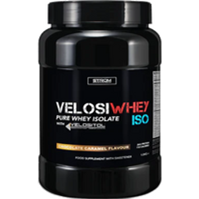 Strom Sports VelosiWhey ISO 1kg, Custard Cream