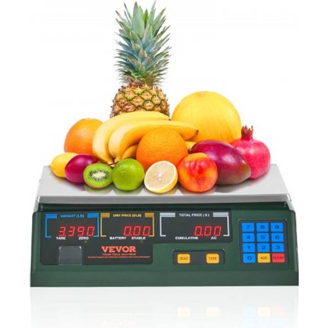 Vevor DZJJC66BCDCDEUZOVV1 Electronic Price Computing 66 lbs Digital Deli Weight Scales