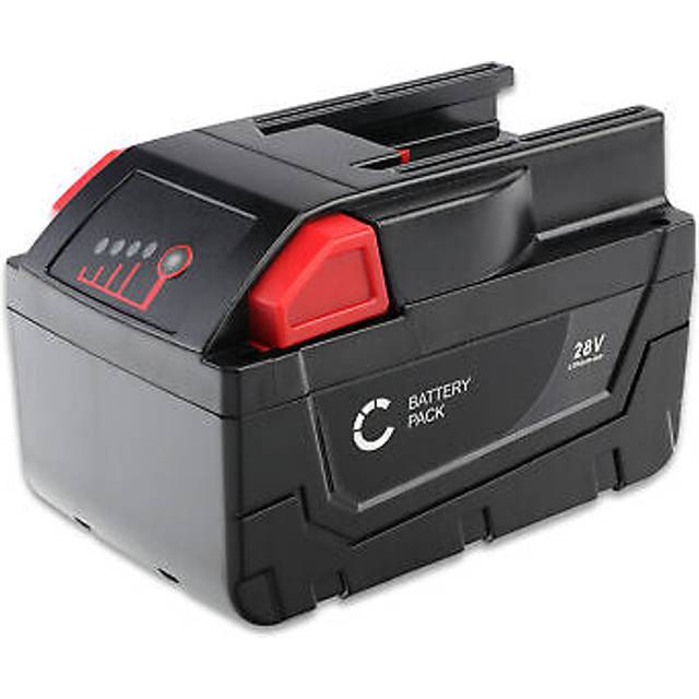 28v Battery For Milwaukee M28 Vc Hd28 Sx V28 Ms 48-06-2860 0721-20 0726-22 3ah