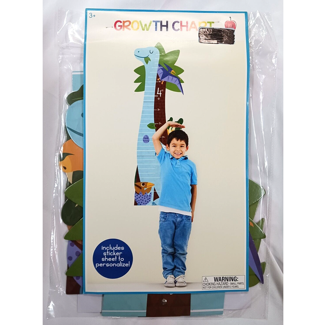 Growth Chart for Children (Dinosaur)