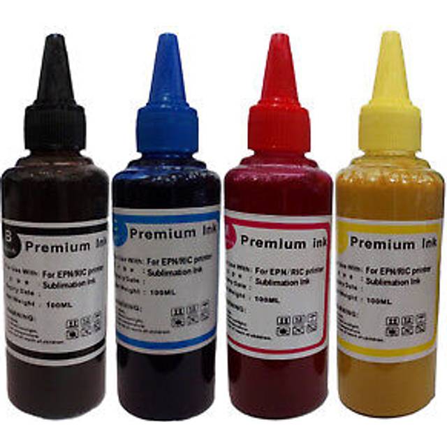 400ml sublimation ink fits epson xp ink refill black cyan magenta yellow