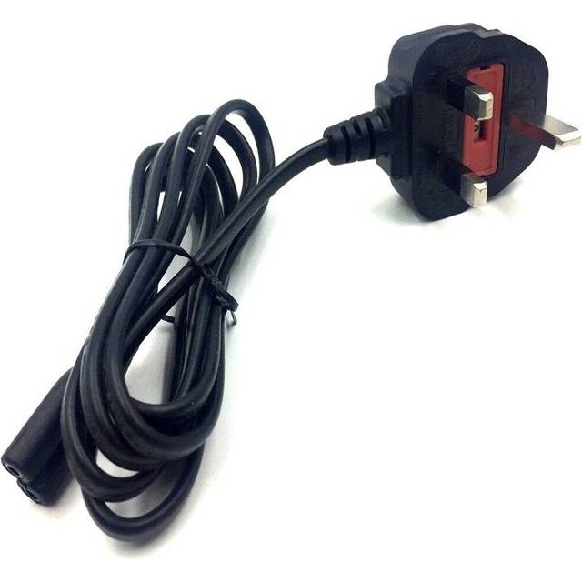 10x euro 2 pin 60cm long european plug fig of 8 c7 main power cable lead wire