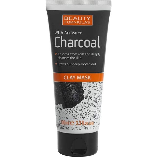 Beauty Formulas With Activated Charcoal Clay Mask 100 millitres
