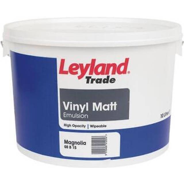 Leyland Trade Vinyl Matt - Ready Mixed Colours - ["Magnolia"]