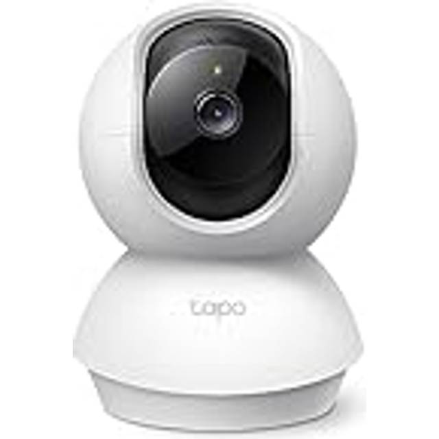 Tapo C200C - WiFi IP-kamera 360° FHD 1080p Övervakningskamera, mörkerseende, realtidsaviseringar, stöd för SD-kort, rörelsedetektering, fjärrkontroll, kompatibel med Alexa