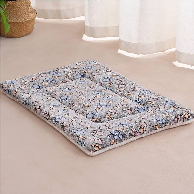 (Grey Claw, 69*48cm/27.17*18.90in) Blanket Warm Pet Pad Cat Dog Bed Soft Fleece Mat Warm Thermal Rug Pet Beds