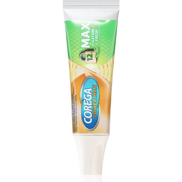 Corega Powermax Fixation Fresh Fix-gel för tänder 40 g