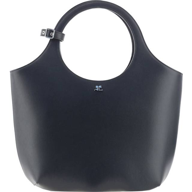 Courrèges Medium Handbag "Holy" - Black   - U