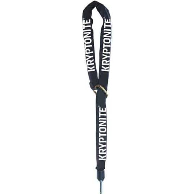 Plug-In Kätting Kryptonite Svart 6mm x 150cm