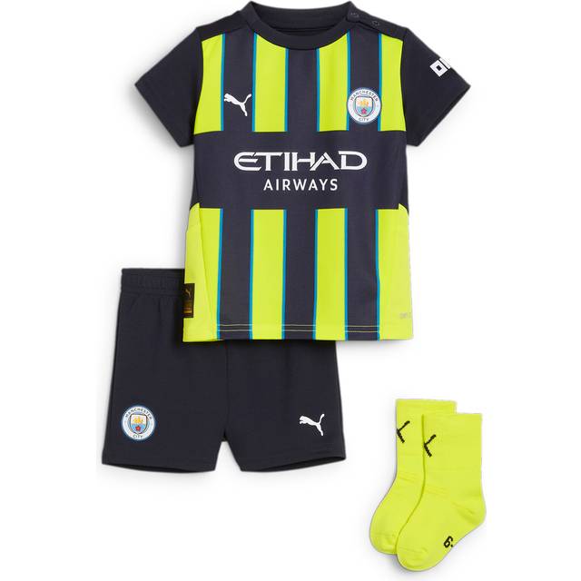 Puma Manchester City 24/25 Away Babykit Toddler, Blue, Size 4-6M, Clothing
