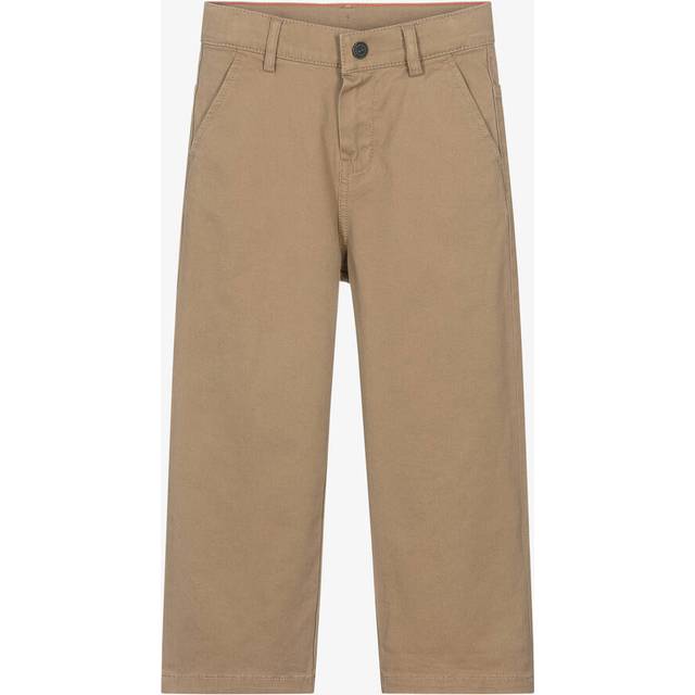 Timberland Kids' Loose Fit Drill Trousers, Stone