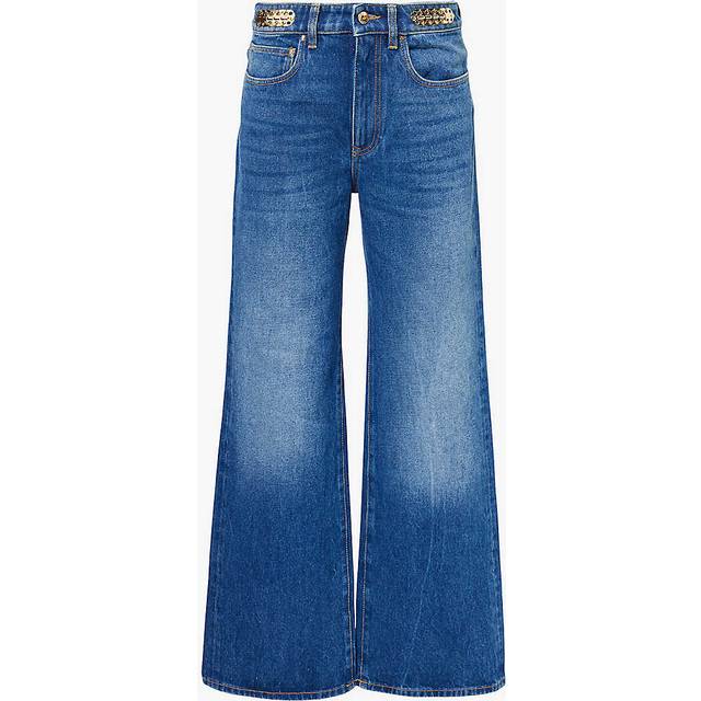 Blue Cotton Trousers Aw24