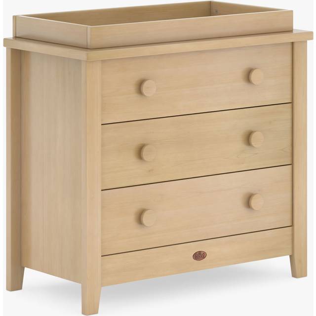 Boori 3 Drawer Chest and Changing Tray, Almond