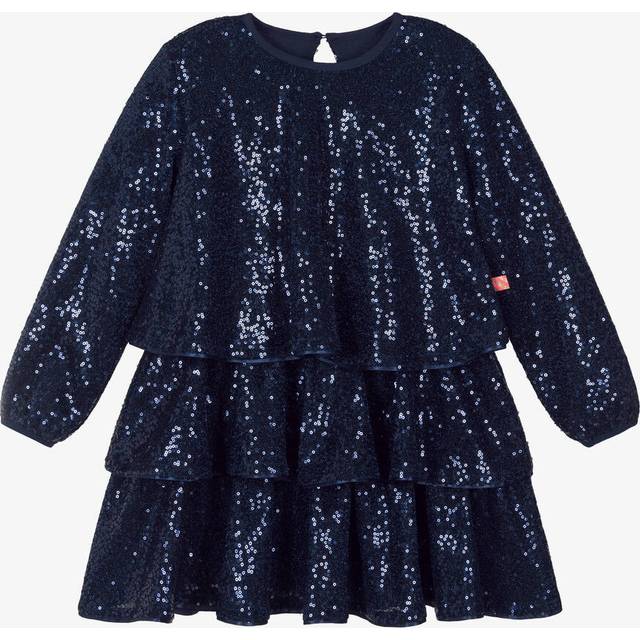 Billieblush Klänning - Royal Blue/Paljetter - Billieblush - 5 år (110) - Klänning