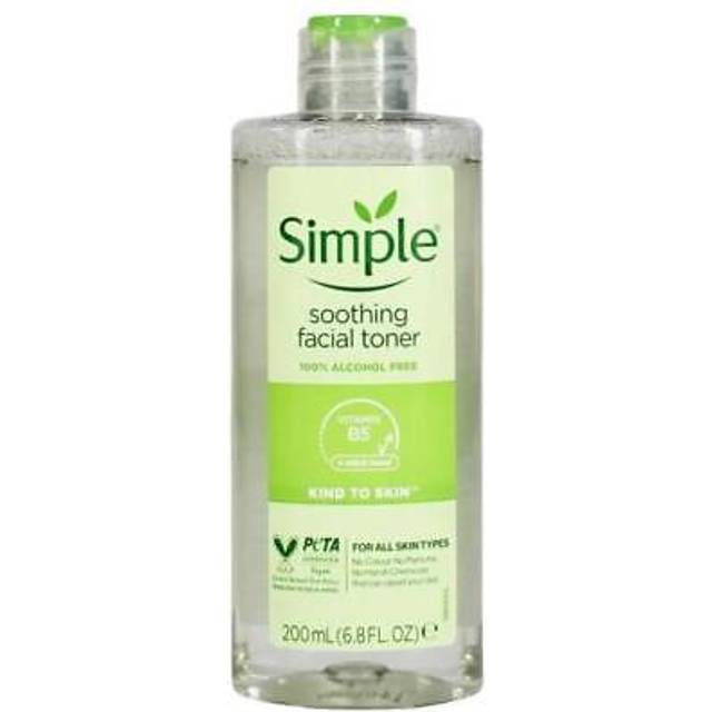 3 x simple soothing facial toner 200ml
