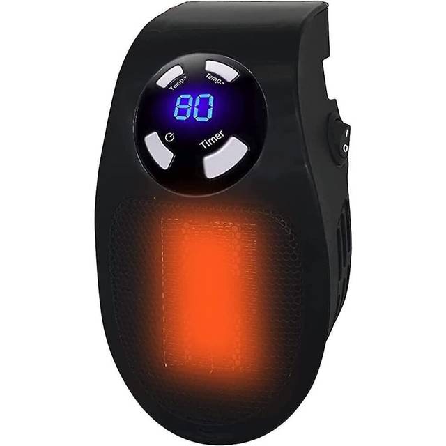 500 Watt Ceramic Fan Heater Mini Fan Heater Economical Portable Space Heater Plug-in Heater With