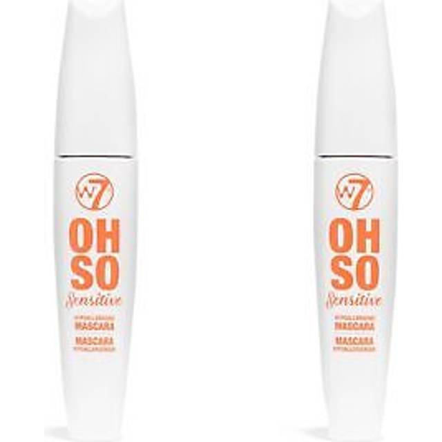 Oh So Sensitive Hypoallergenic Mascara - Black Mascara For Sensitive Eyes With Vitamin E - Vegan - 2 Pack