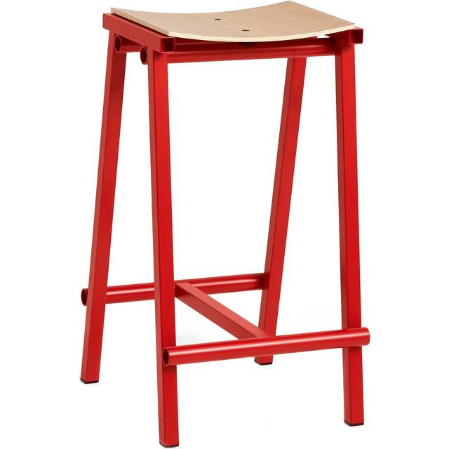 HAY Taburete 8 low barstol 65 cm Signal red