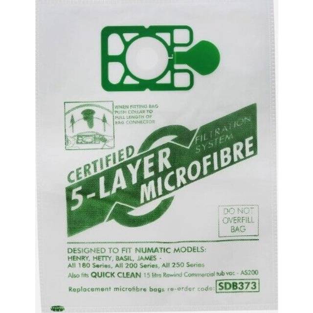 Tesco Hoover Bags Vcwd16 Vacuum Cleaner Hoover Bags Microfibre Aff104 Pack Of 10