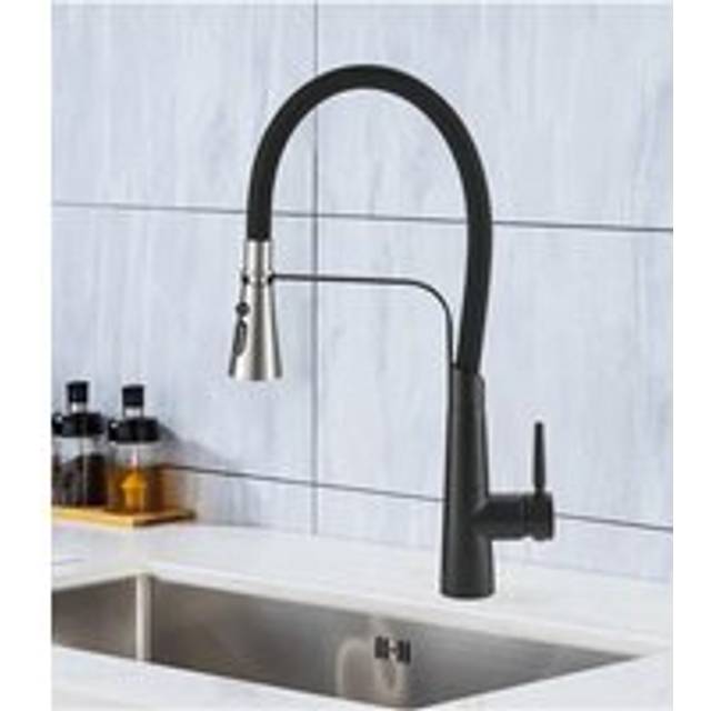 Flexible Silicone Pull-Down Kitchen Faucet