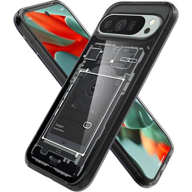 Spigen Ultra Hybrid ZeroOne Case Kompatibel med Google Pixel 9 Pro XL [Made for Google] Skal Fodral