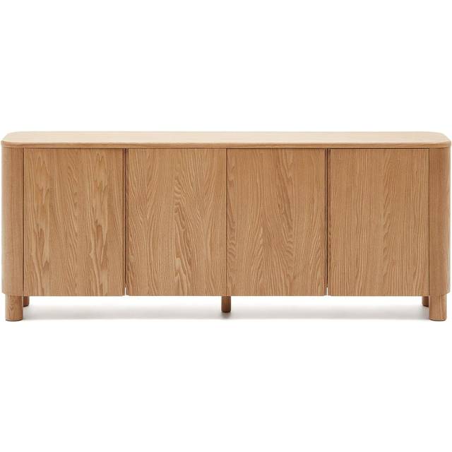 Salaya sideboard in ash plywood FSC Mix Credit, 200 cm x 79 cm - Natural