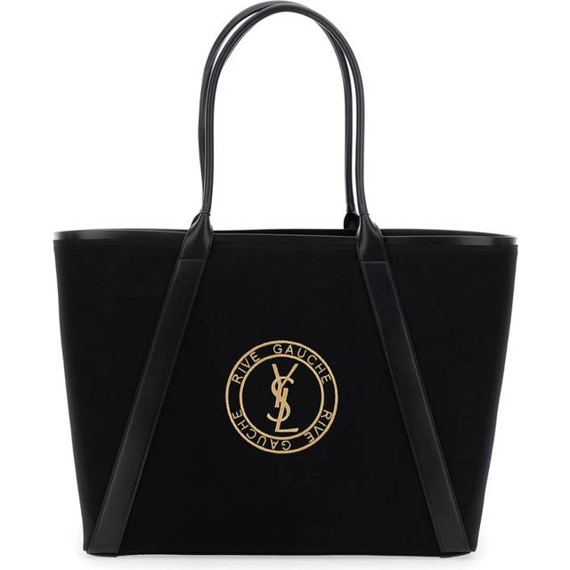 Saint Laurent, Tote Bags, male, Black, ONE SIZE, YSL BV RG Cabas Bag