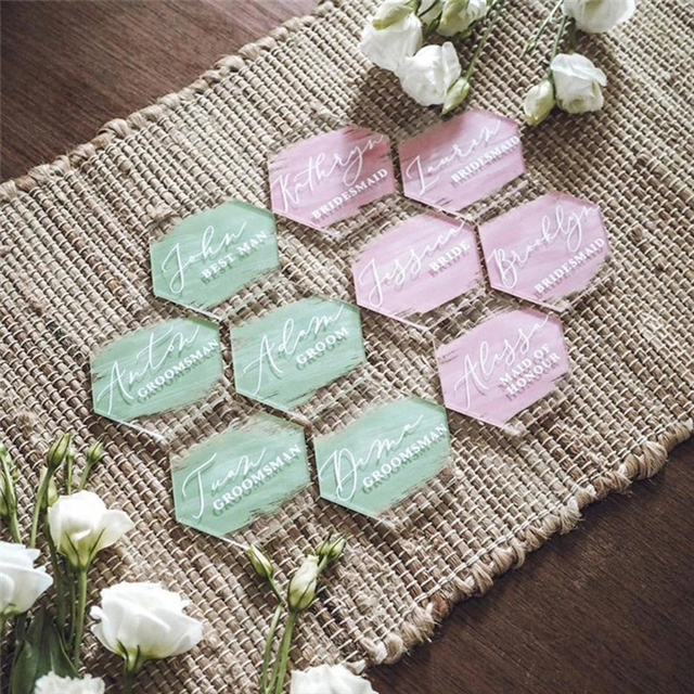 JJBRDZ Table Place Card Wedding Seating Cards Guest Names Tag Invitation