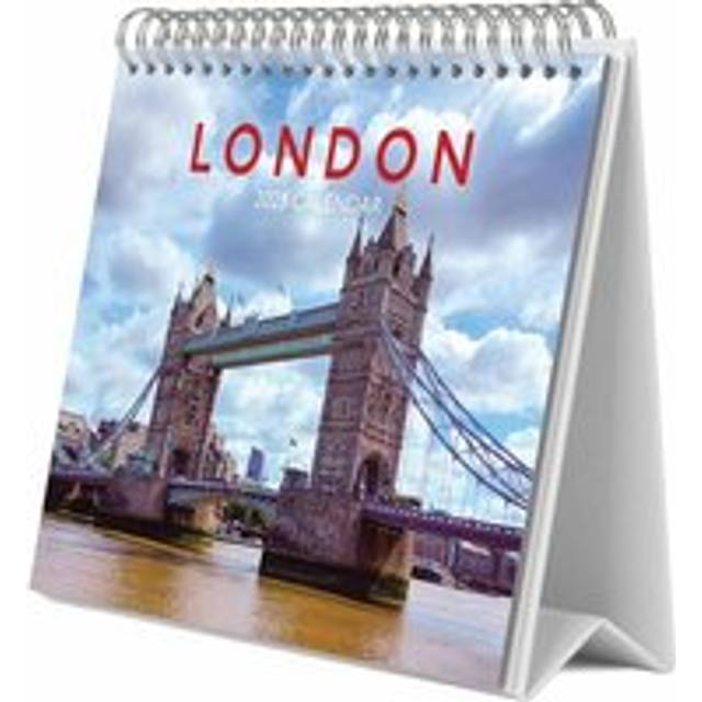 London Easel Desk Calendar 2025