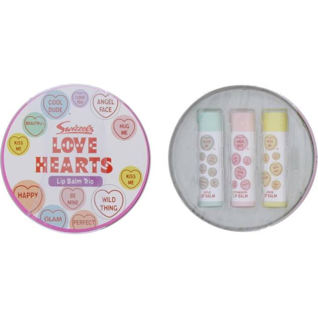 Lip Smacker Swizzels Love Heart Tin - 3 balms