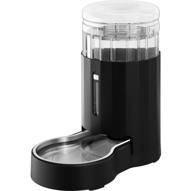 JUNSPOW Pet Water Dispensers, 6L Gravity Large Capacity Stainless Steel Water Dispenser, 100% BPA-Free Automatic Pet Waterer for Cats &
