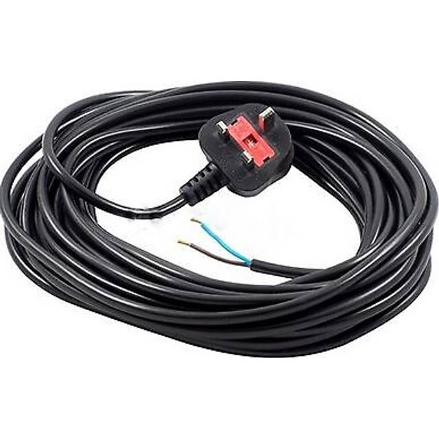 Universal mains cable lead flex for vacuum cleaners hoover 12 metre 1mm 2 core