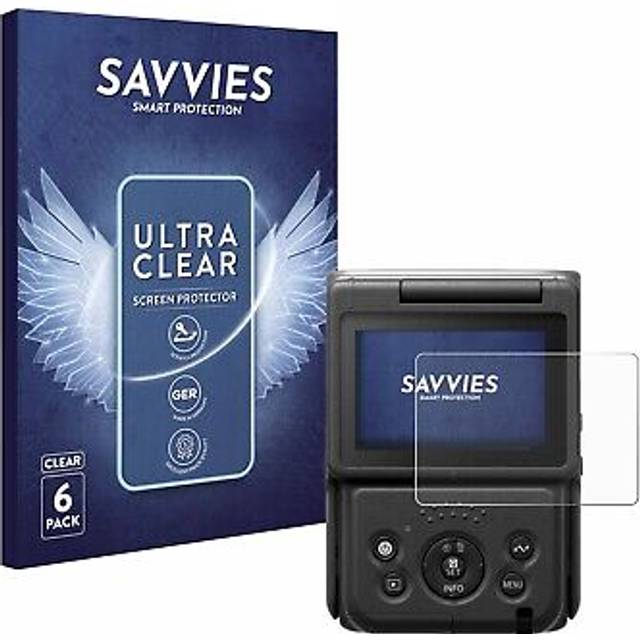 6x screen protector for canon powershot v10 protective film clear protection