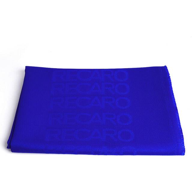 (Blue 1m) RASTP-New 1M*1.6M Racing Cushion Stylish JDM O Racing Seats Fabric Bride