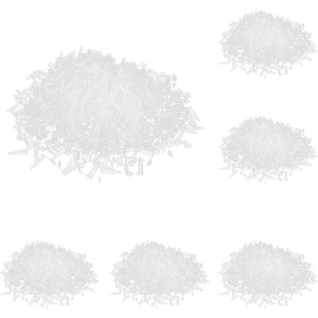 5000 Pcs Laboratory Clear White Mark Plastic Centrifuge Tube 1.5Ml